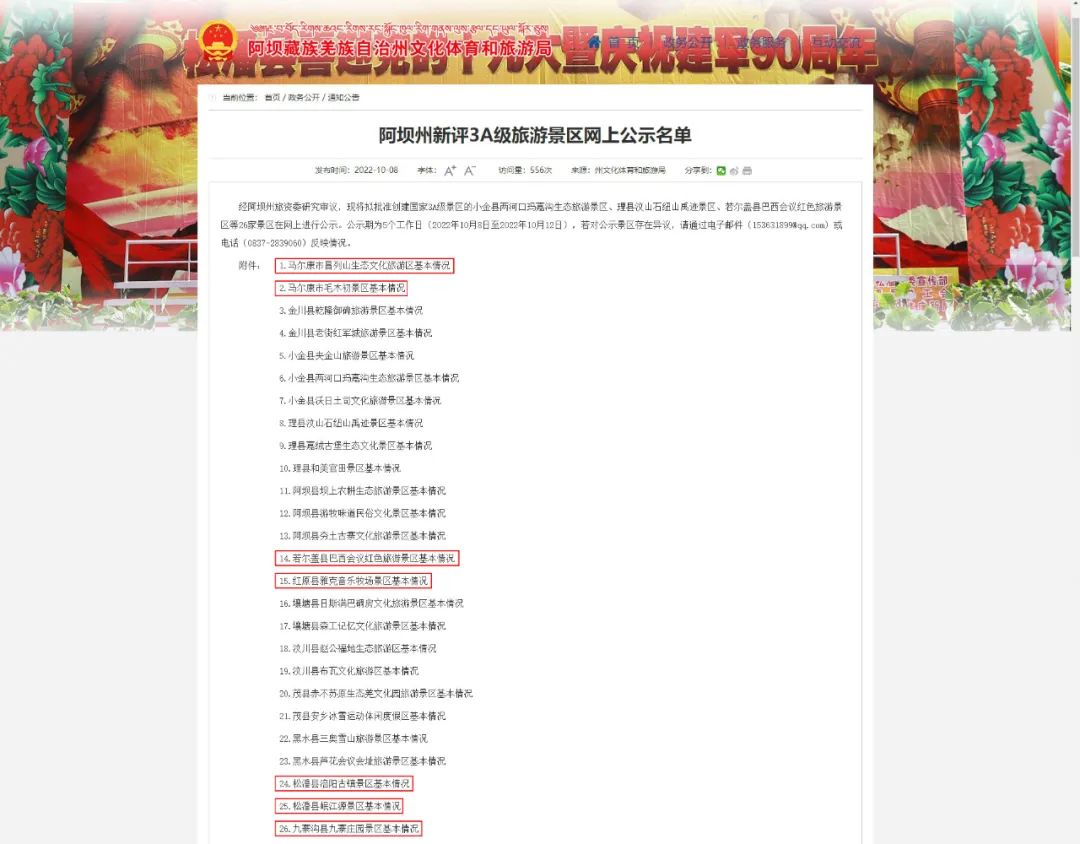 阿壩州新評3A級(jí)旅游景區(qū)名單.jpg