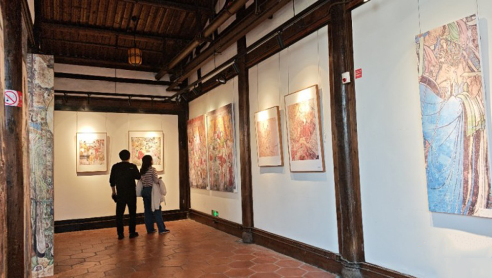 “國寶喚醒計劃-入畫山西”文化巡展福州站展區(qū).jpg