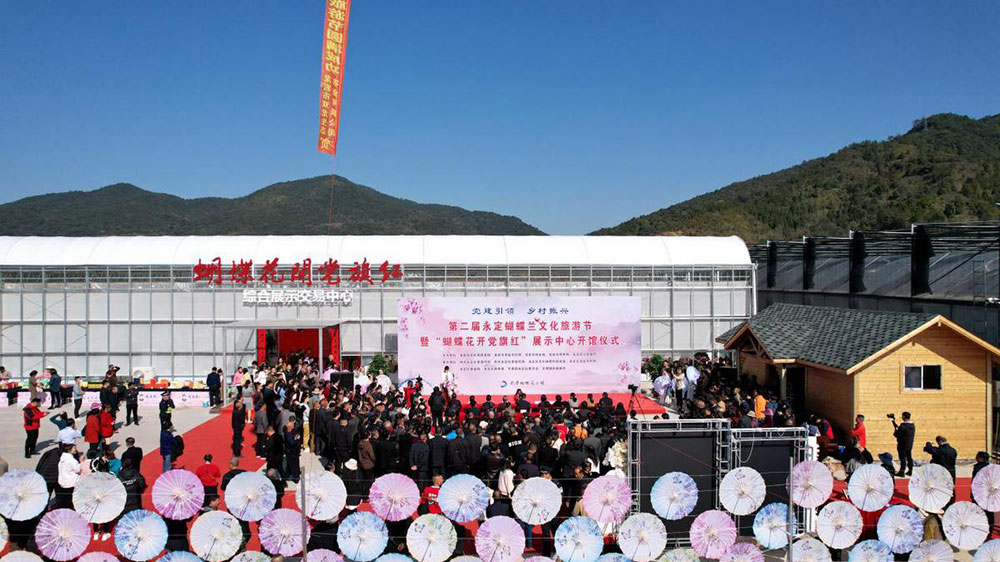 福建：第二屆永定蝴蝶蘭文化旅游節(jié)正式舉行，推動(dòng)永定蝴蝶蘭產(chǎn)業(yè)高質(zhì)量發(fā)展！