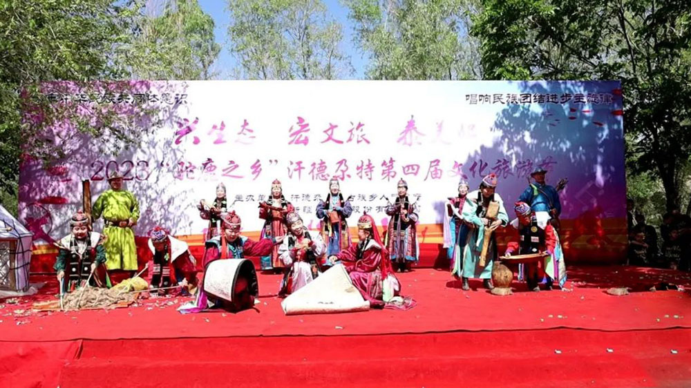 新疆：2023“駝鹿之鄉(xiāng)”汗德尕特第四屆文化旅游節(jié)正式開幕，大力推動(dòng)旅游業(yè)高質(zhì)量發(fā)展！